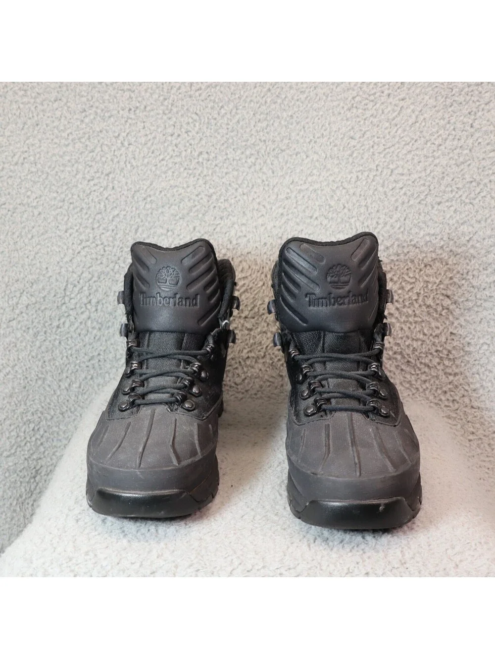 Timberland Euro Hiker Shell Toe Jacquard Boots sz 9 A427M